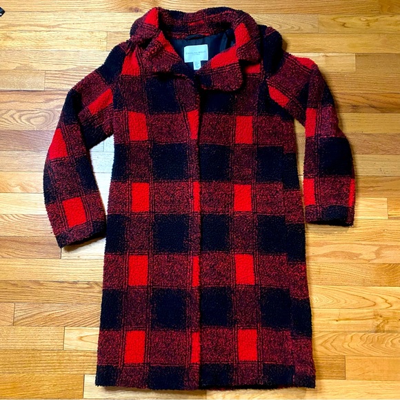 Carolina Belle Montreal red and black Buffalo check jacket - Picture 1 of 5